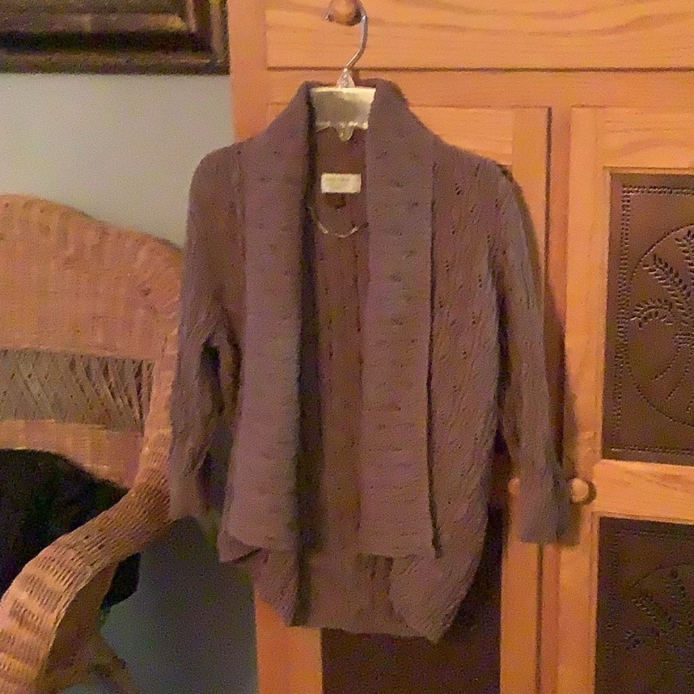 Womens open cardigan, size PL
